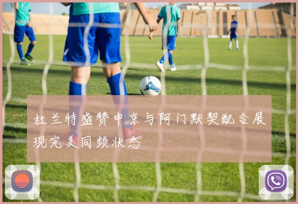杜兰特盛赞申京与阿门默契配合展现完美同频状态