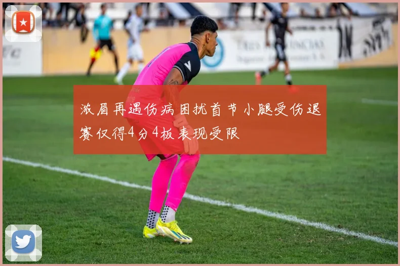 浓眉再遇伤病困扰首节小腿受伤退赛仅得4分4板表现受限